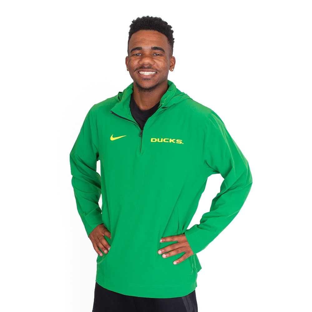 Ducks, Nike, Green, Coat/Jacket, Polyester Blend, Men, Football, Lightweight, Coaches, 797556